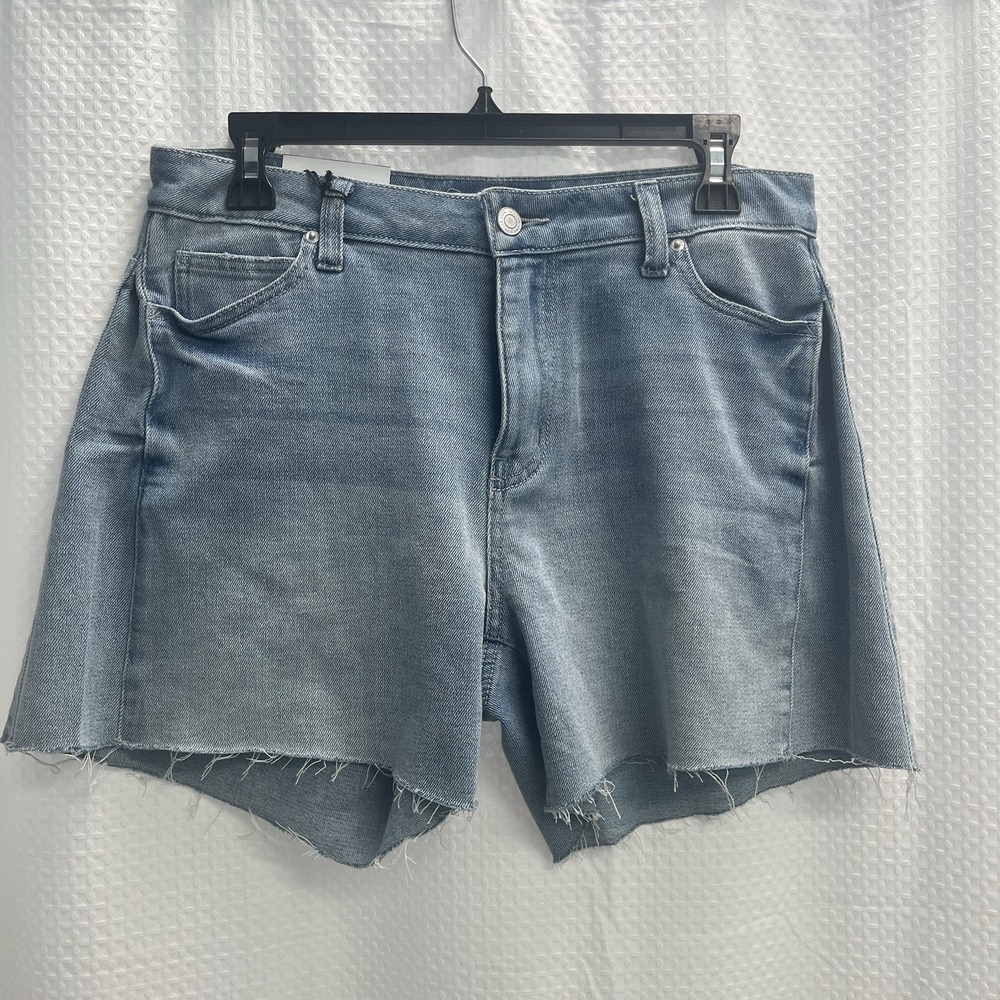 Vanilla Star Blue Denim Skirty Short Ultra Cozy 8/28 Stretch